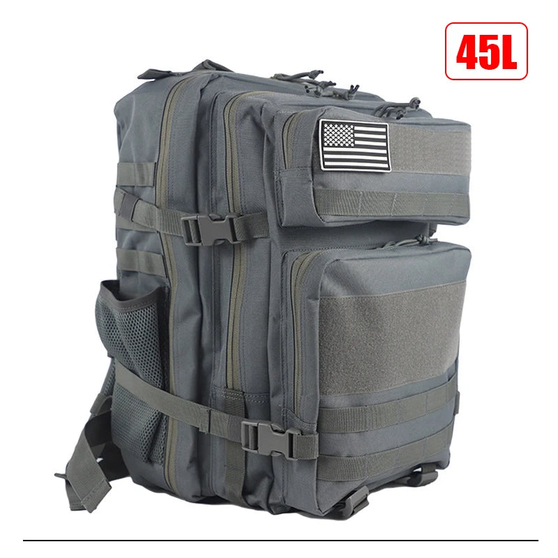 Tactical Backpack: 25L/45L, Pink, Outdoor Adventure