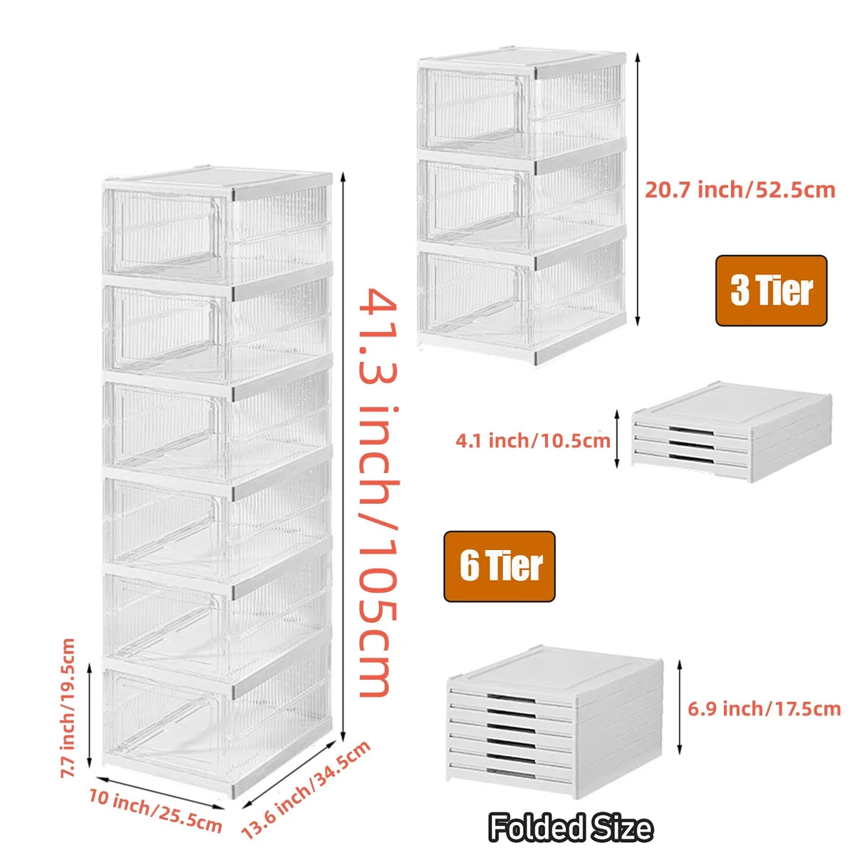 Stackable Shoe Box