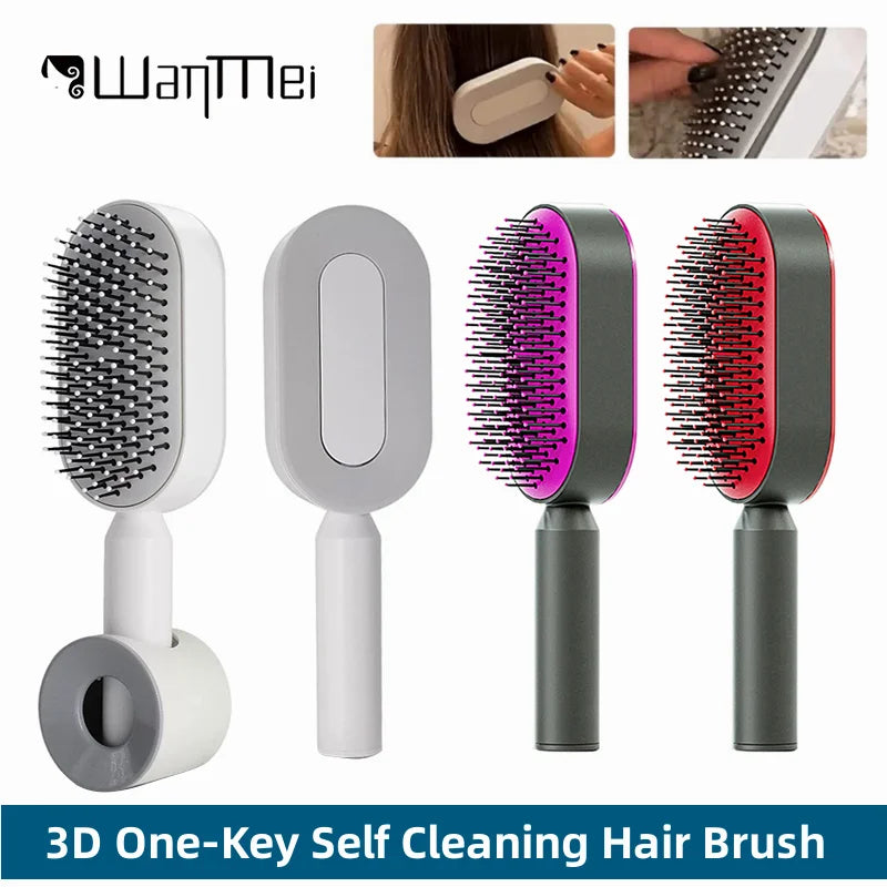 Self Cleaning Hair Brush