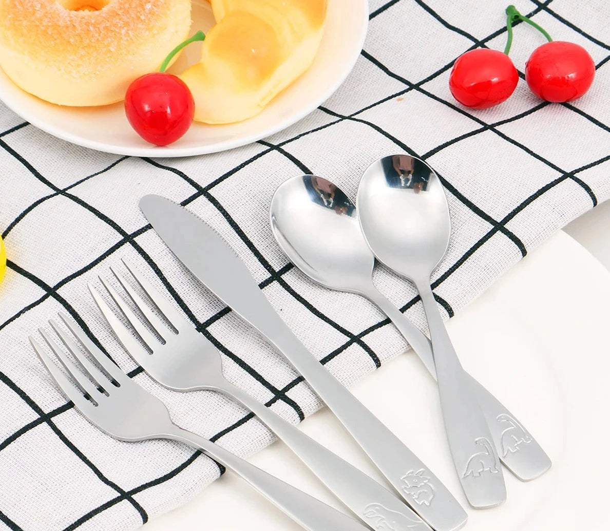 Safe & Fun Dino Cutlery Set